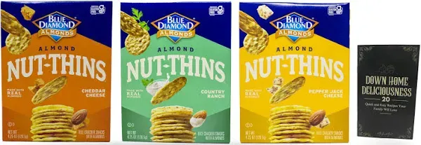 Blue Diamond Almond Nut Thins Rice Crackers