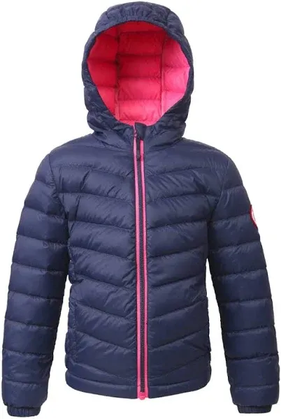 Rokka&Rolla Girls' Ultra-Light Packable Down Jacket