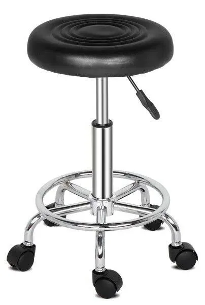 Round Rotation Bar Stool with Lines