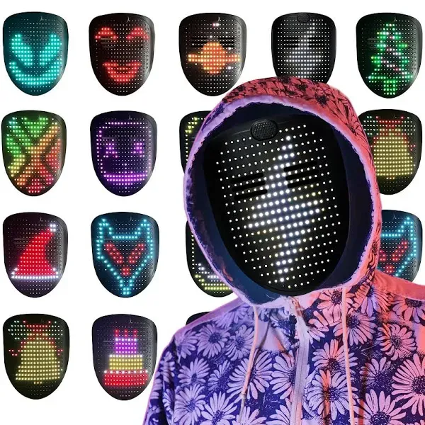 LED Lighted Music Mask