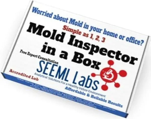 DIY Mold 3 Test Kit (Same Day Results) Expert Consultation and AIHA-LAP, LLC Accredited Lab Analysis Included