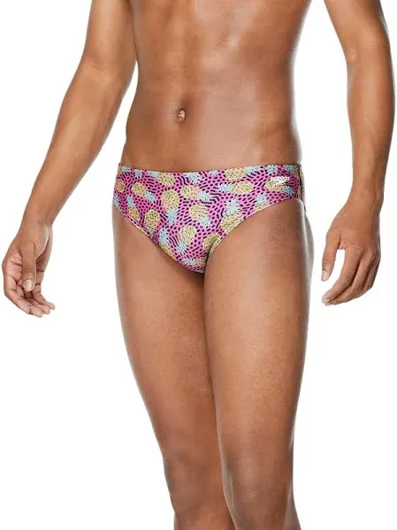 Speedo Vibe Men's Printed One Brief Swimsuit