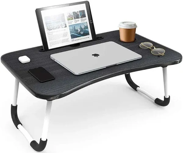 Nestl Foldable Lap Desk, Portable and Lightweight Laptop Stand for Bed or Couch