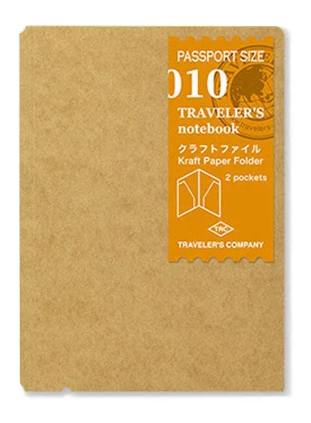 Midori Traveler's Notebook Passport Size Refill (010) Craft File