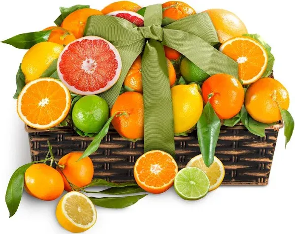 A Gift Inside Sweet Sunshine Citrus Fruit Gift Basket