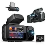 RexingUSA 4K 3-Channel Dash Cam