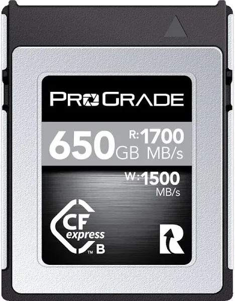 ProGrade Digital 650GB CFexpress 2.0 Type B Cobalt Memory Card