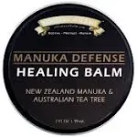 BALM OF GILEAD Tea Tree Balm - Foot Cream with Tea Tree and Manuka Oil, Intensive Moisture for Itchy Feet, Softens Skin Irritations, Balm for Eczema, Rashes, Dry Skin (2 fl oz)