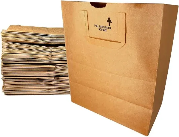 PrimeSaving Large Paper Grocery Bags