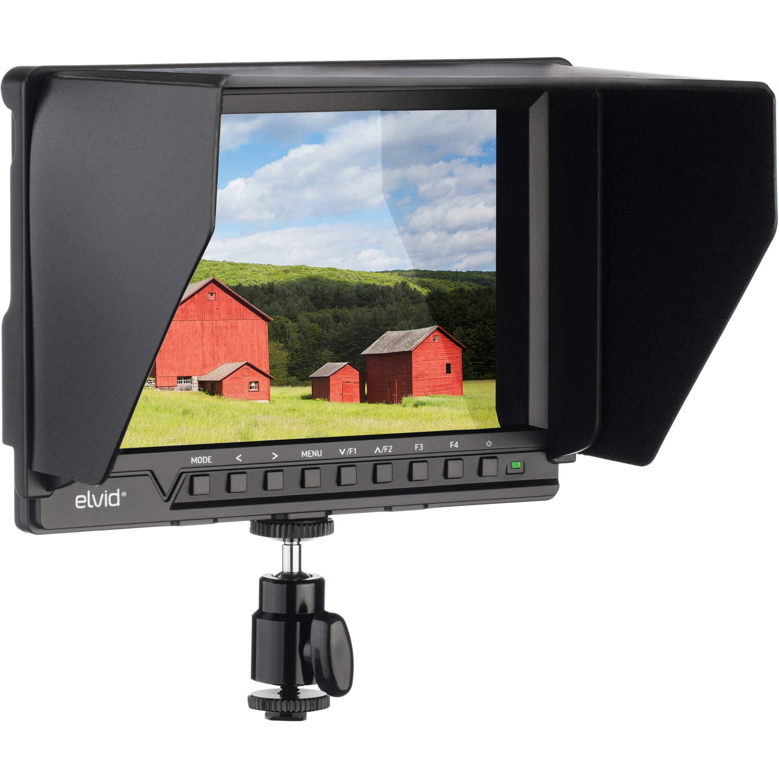 Elvid FieldVision OCM-7B-4KV2 7&#034; 4K IPS LCD Display On-Camera Monitor / CHARGER