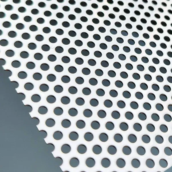 Perforated Stainless Steel Sheet Perforated Metal Sheet 11.8" x 11.8" Stainless Steel Preforated Sheet