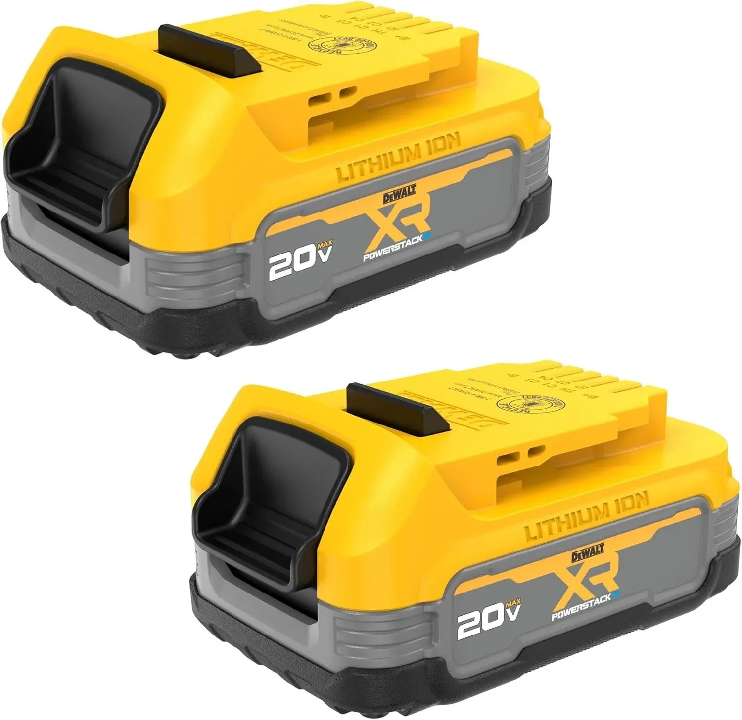 DeWalt POWERSTACK Battery 20V Lithium Ion Pack of 2