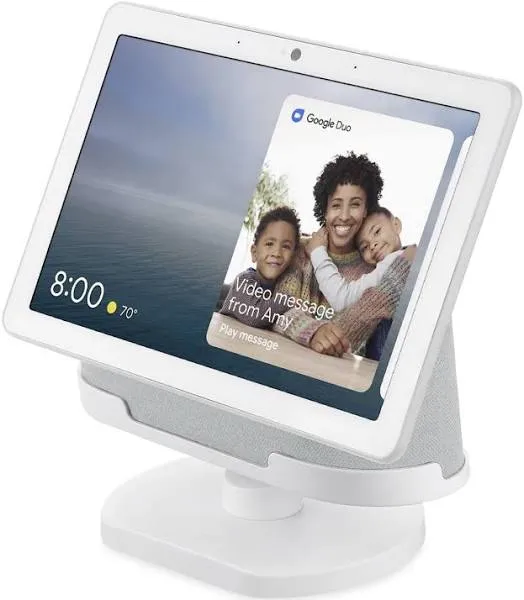 Wasserstein Adjustable Stand for Google Nest Hub Max (Charcoal)