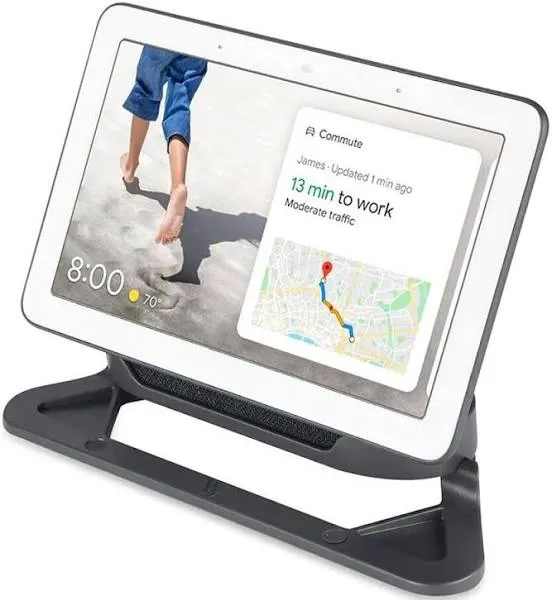 Wasserstein Adjustable Stand for Google Nest Home Hub Generation 1 Charcoal NEW