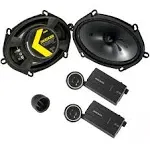 Kicker 46CSS684 - 6" x 8" Component Speakers