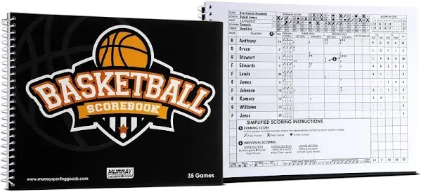 Murray Sporting Goods Basketball Scorebook