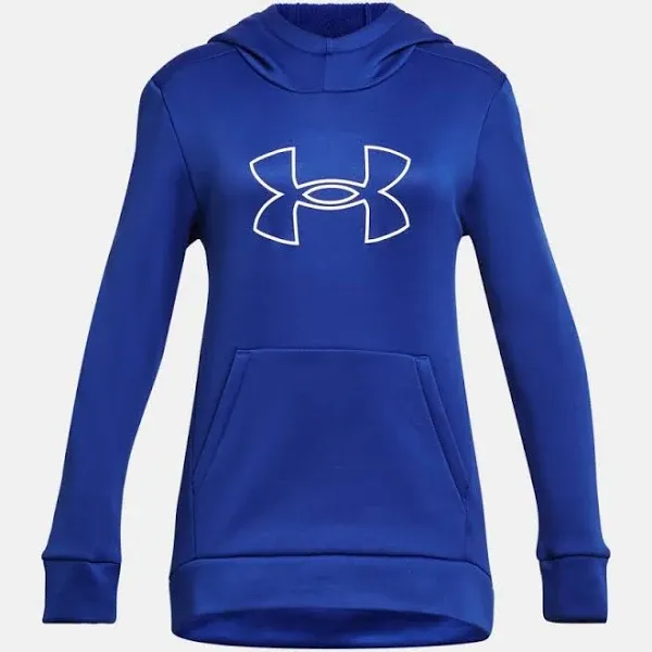 Under Armour Girls Fleece Big Logo Hoodie