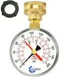 Carbo Instruments 2- 12 Pressure Gaugewater Pressure Test Gauge 3