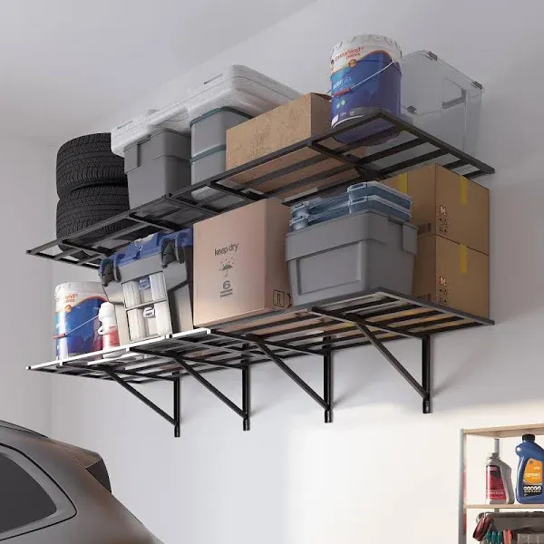 FLEXIMOUNTS 2x6ft Heavy Duty Garage Storage Shelving