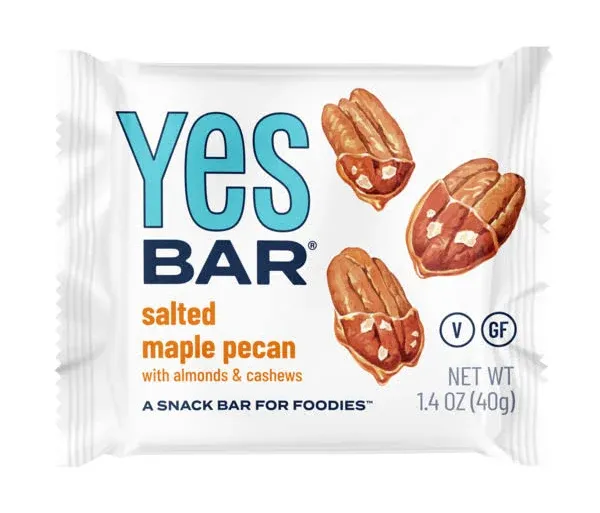 Yes Bar Salted Maple Pecan Bar