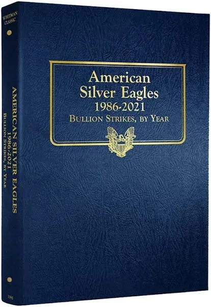 Whitman American Silver Eagle Coin Album