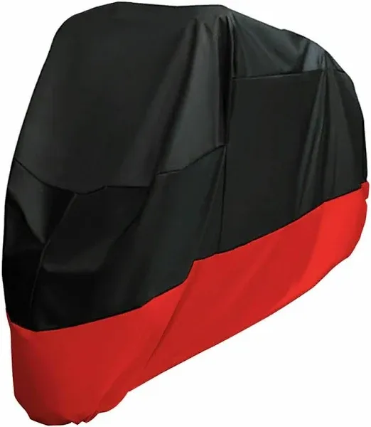 Motorcycle Cover for Honda Goldwing 1100 1200 1500 1800 XXXL Outdoor Black+Red