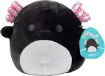 Squishmallow 8" Jaelyn The Black Axolotl Official Kellytoy Plush Axolotl Stuffed Animal