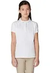 French Toast Girls 2-16 Short Sleeve Peter Pan Polo