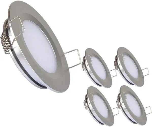 Acegoo RV Boat Recessed Ceiling Light 4 Pack