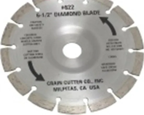 Crain 822 6 1-2" Diamond Undercut Blade