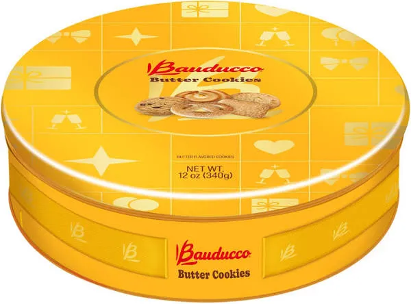 Bauducco Butter Cookie Tin