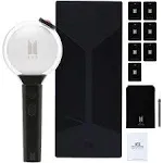 BTS Light Stick Official Lightstick Map of The Soul Special Edition with Bluetooth Function and 7 Photocards (Black)