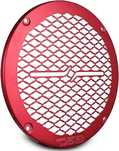 DS18 PRO-GRILL6MS PRO 6.5" Slim Metal Mesh Speaker Grill - Universal Fit 6.5 inches - Protective Speaker Cover Mesh - Protect Your Speakers - Each