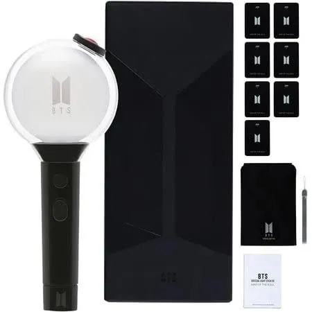 Sayzer BTS Lightstick Official Special Edition with 7 Photocards Kpop Merch M...