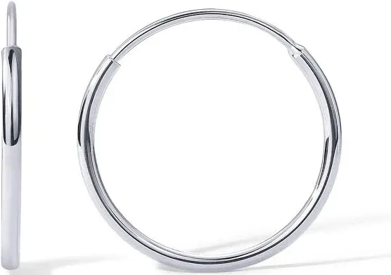 Infinity Hoop Earrings