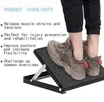 WL Professional Steel Calf Stretcher, Adjustable Ankle Incline Board and Stre...