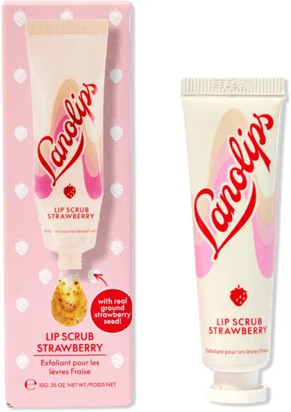 Lanolips Lip Scrub Strawberry 10g