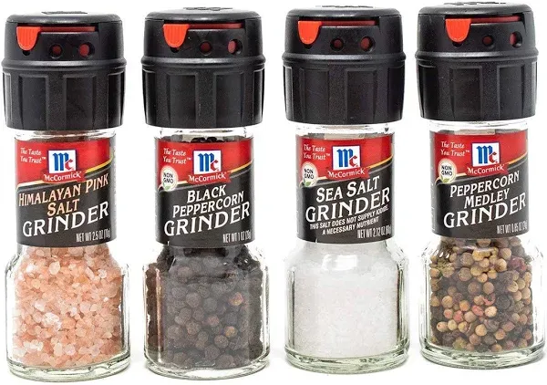 McCormick Salt & Pepper Grinder Variety Pack