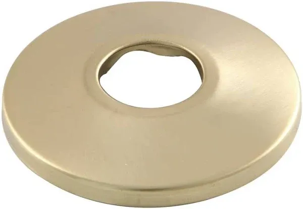 Kingston Brass FL487 Made to Match 1/2" IPS Flange, Brushed Brass