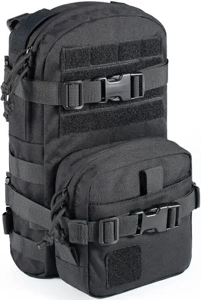 Tactical Small MOLLE Hydration Pack Outdoor Water Bladder Carrier Pack for Vest Backpack