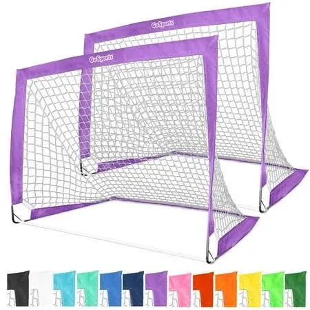 Gosports Team Tone 4 ft x 3 ft Portable Soccer Goals for Kids