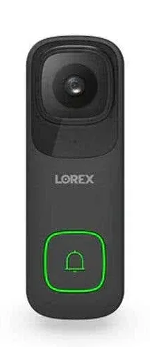 Lorex 4K Wi-Fi Video Doorbell (Wired, 32GB, Cloud-Enabled)