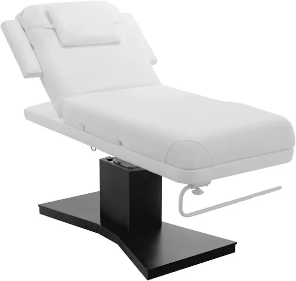 SKINACT Milo 3.0 Motor (with Independent Leg Adjustment) Electric Massage & Facial Bed/Table with Face Cradle Dark Brown