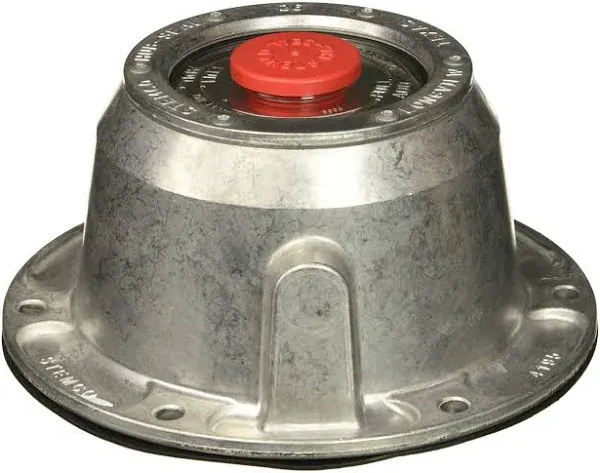 Stemco 340-4195 Hub Cap, Gray, 5 7/16