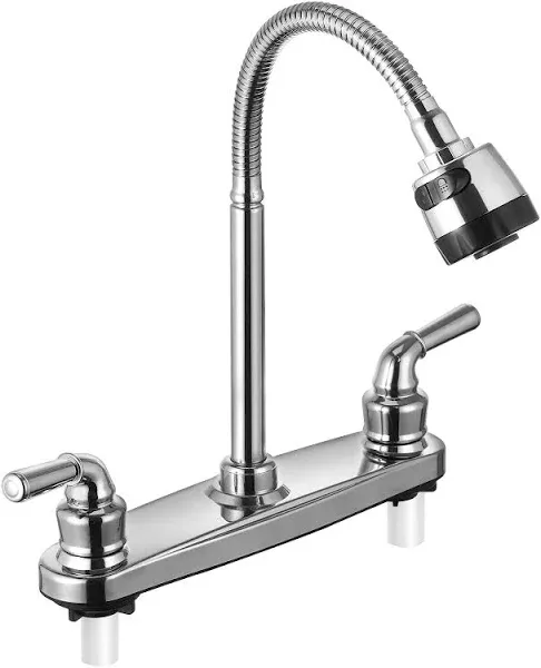 RV Kitchen Faucet Non-Metallic, Flexible Spout for Campers, Motorhomes, Travel Trailers