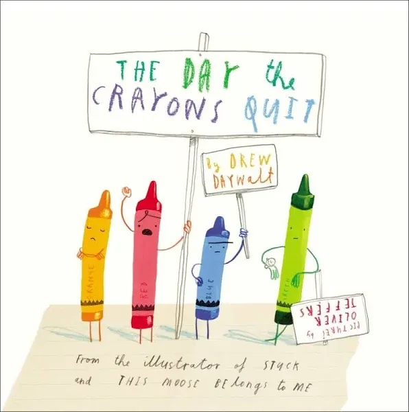 Day the Crayons Quit, Paperback by Daywalt, Drew; Jeffers, Oliver (ILT), Bran...