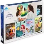 Moonlite Mini Projector with 4 Disney Princess Stories - A New Way to Read Stories Together - 4 Digital Stories with Light Projector - Disney Princess Toys and Gifts for Kids Ages 1 and Up