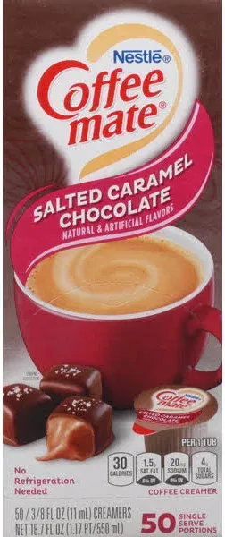 Coffee mate Liquid Coffee Creamer Salted Caramel Chocolate