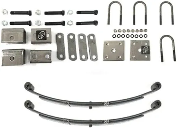 SOUTHWEST WHEEL 2,000 lbs. Trailer Axle Suspension Kit Incl. Leaf Springs, Hanger & U-Bolt kit