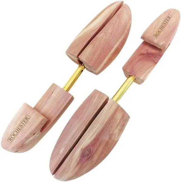 Dillards Rochester Shoe Tree Co. Cedar Wood Shoe Trees Men&#039;s Large 10W-12M NEW